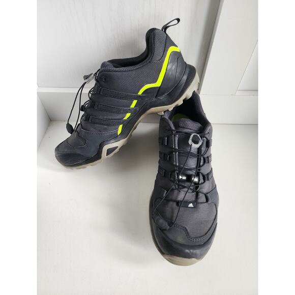 Men\'s Adidas Terrex Swift R2 Gore-Tex Hiking Shoes Black Yellow - Size 9 main image 10